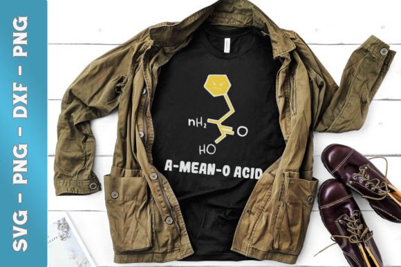A-mean-o Acid Funny Chemistry SVG Review for Embroidery Designers