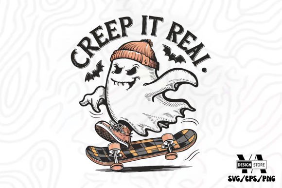 Creep It Real Funny Ghost SVG PNG Review
