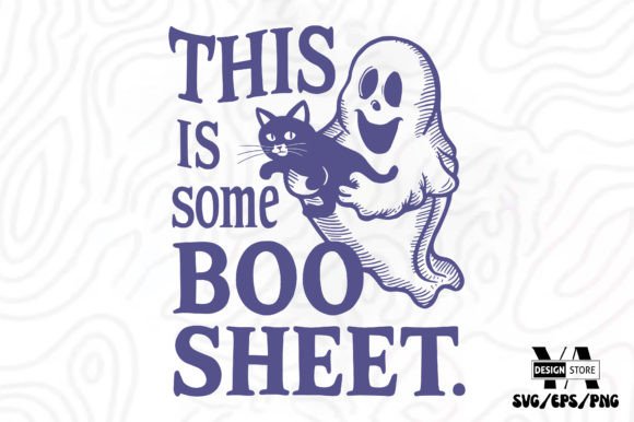 Free Retro Halloween Funny Ghost SVG PNG Review