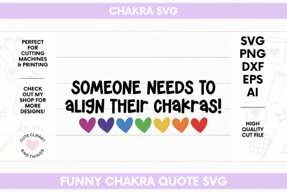 Funny Chakra SVG Manifestation Design Review
