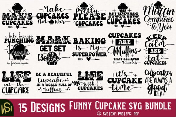 Funny Cupcake Svg Bundle: A Designer's Review