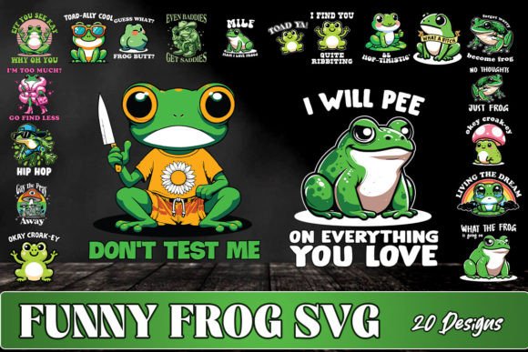 Funny Frog SVG Bundle: A Designer's Review