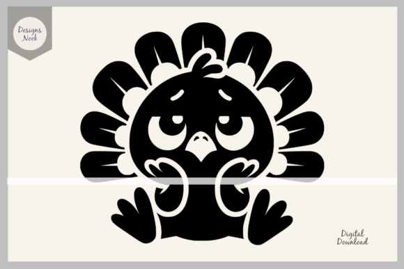 Funny Turkey SVG Clipart Silhouette PNG Review