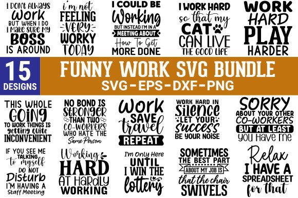Funny Work SVG Bundle: A Designer’s Real-World Review