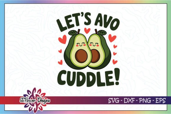 Let's Avo-Cuddle: A Designer’s Take on This Playful Avocado SVG