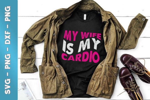 My Wife is My Cardio Funny Gym SVG Review for Real Embroidery Use
