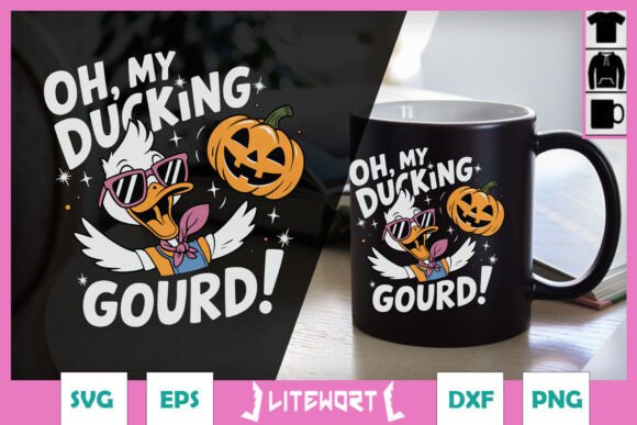Oh My Ducking Gourd Funny Animal SVG Review